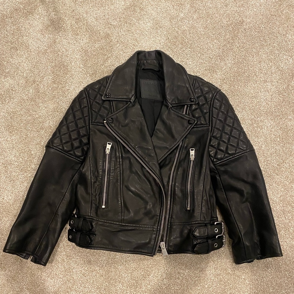 All Saints Leather Jacket